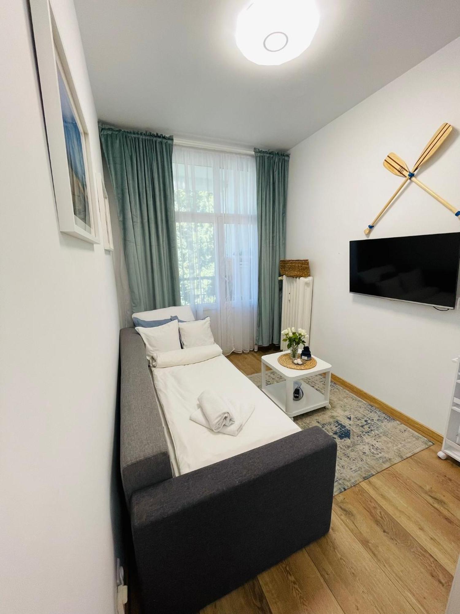 Apartamento Mini Chrobrego Przy Plazy Z Loggia Sopot Exterior foto